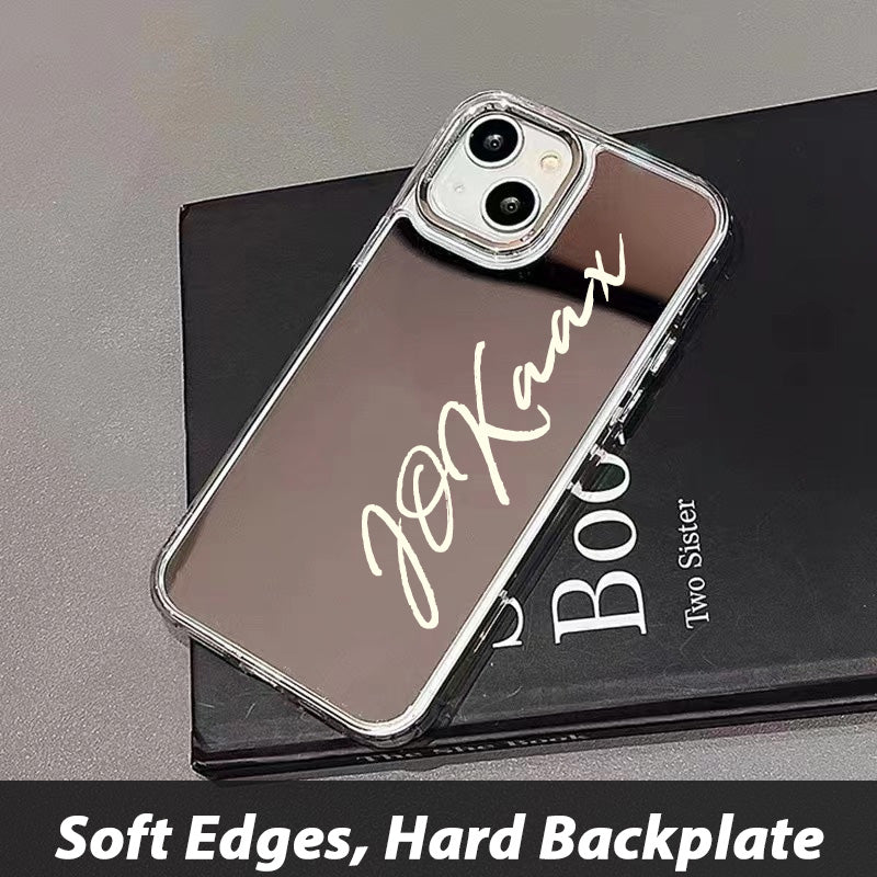 Brugerdefineret spejl telefon etui